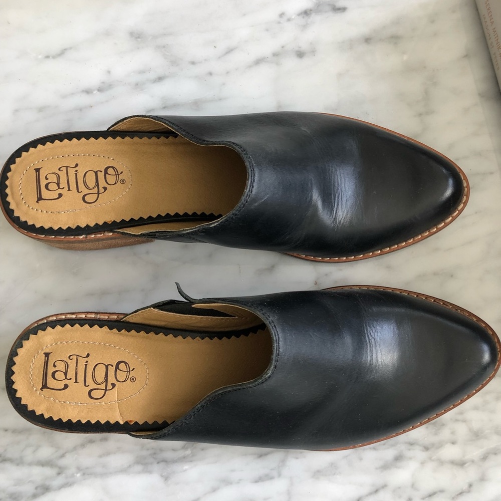 Leather Mules